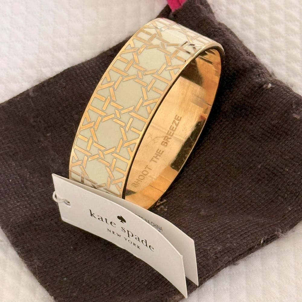 Kate Spade Gold Bangle Bracelet - NWT